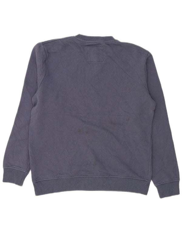 Crew Clothing Mens Sweatshirt Jumper Medium Blue Cotton
