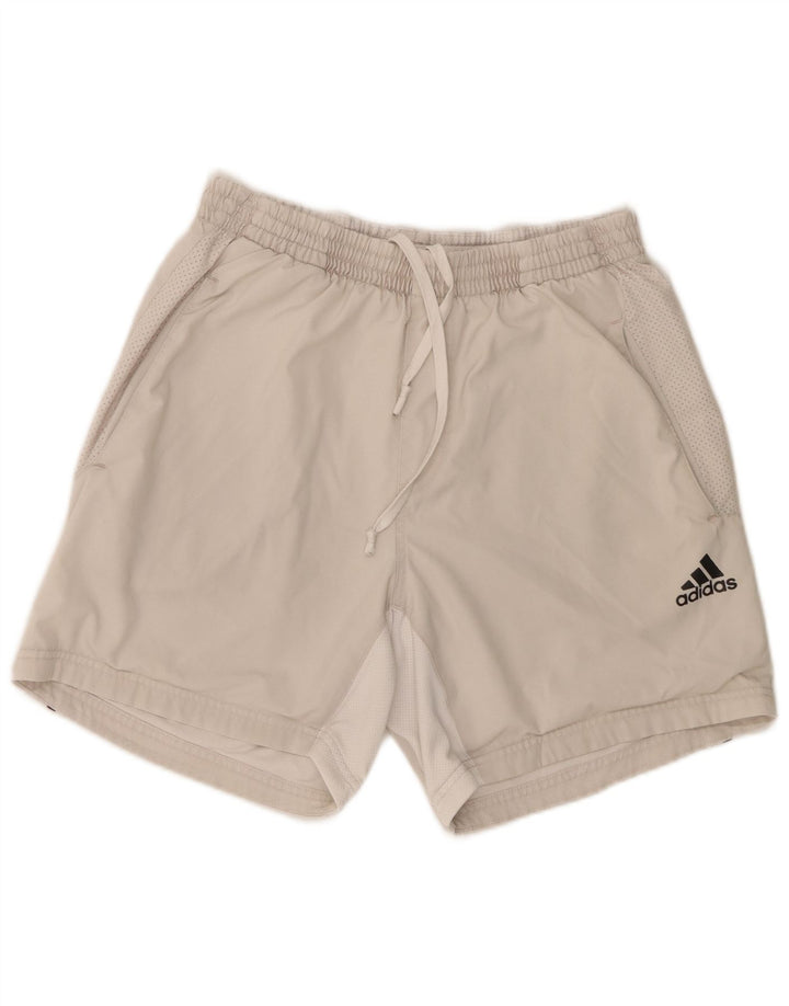 Adidas Mens Sport Shorts Medium Grey Polyester