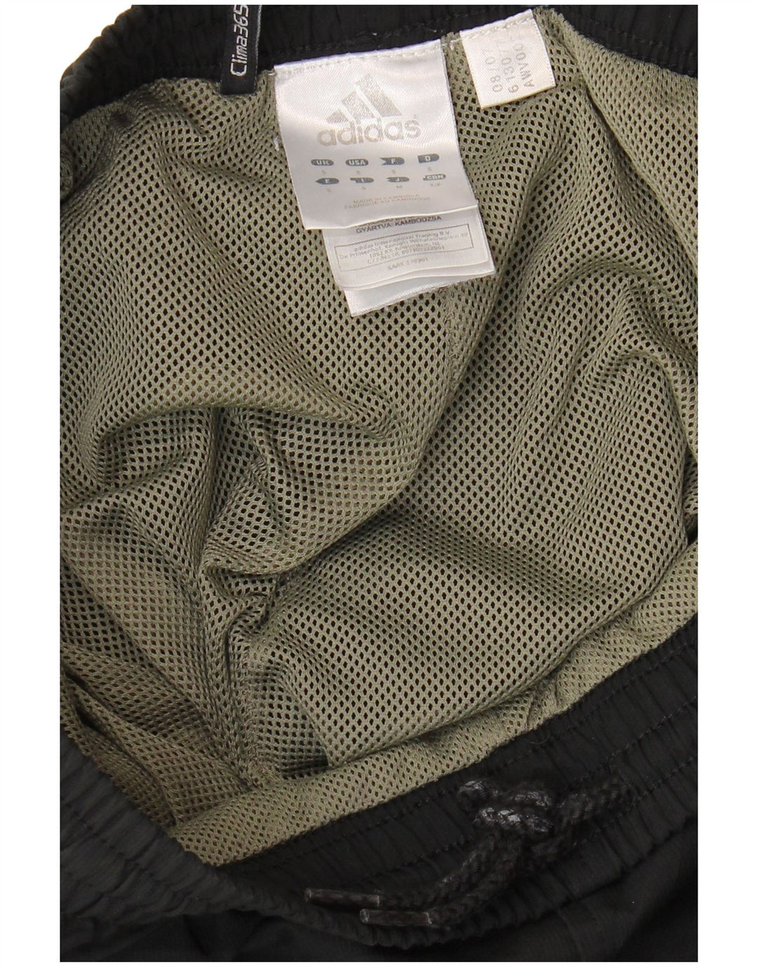 Adidas Mens Clima 365 Tracksuit Trousers Small  Black Polyester