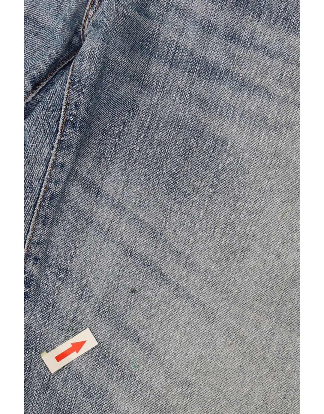 HUGO BOSS Mens Distressed Denim Shorts W36 Large Blue