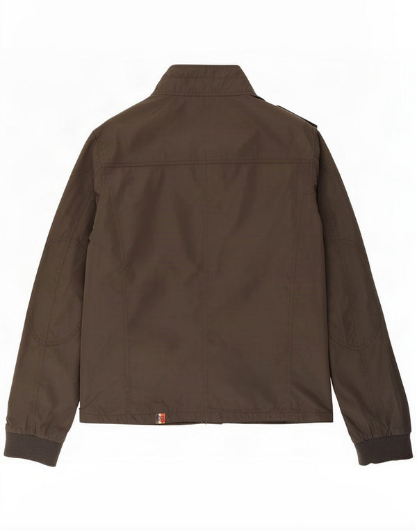 Tommy Hilfiger Mens Military Jacket UK 38 Medium Khaki Polyester