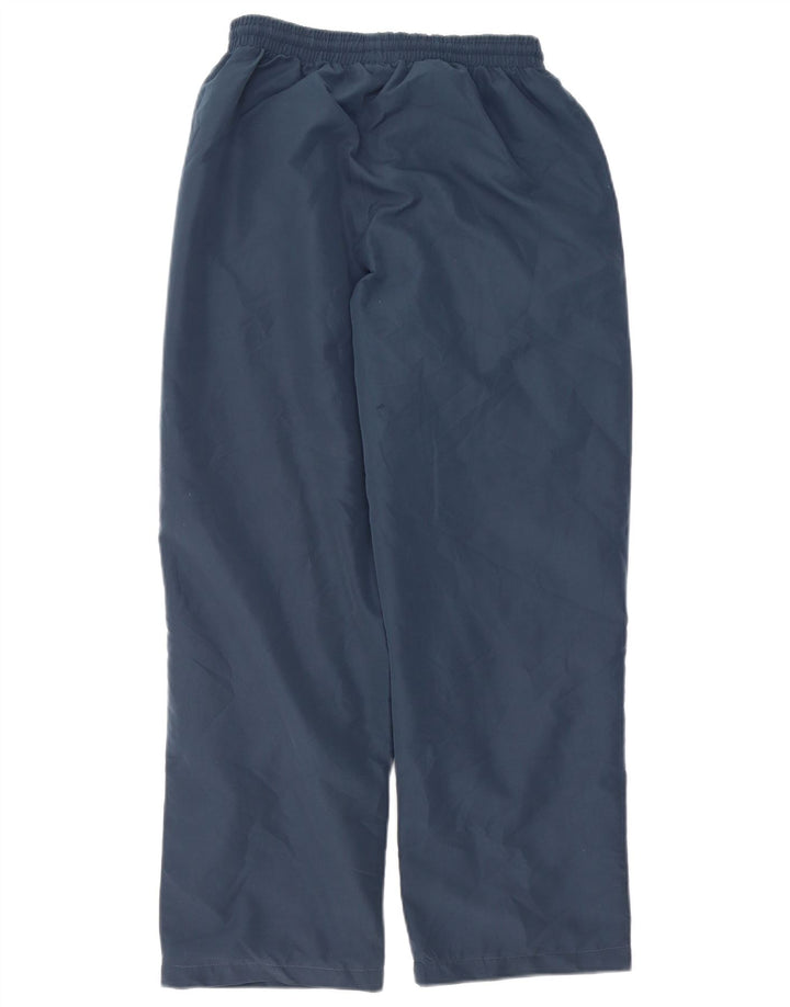 Reebok Mens Tracksuit Trousers Small Navy Blue Polyester