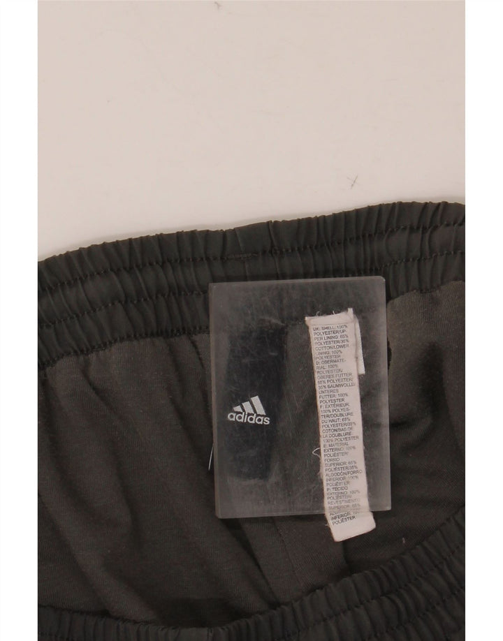 ADIDAS Mens Tracksuit Trousers Joggers Large  Grey Polyester