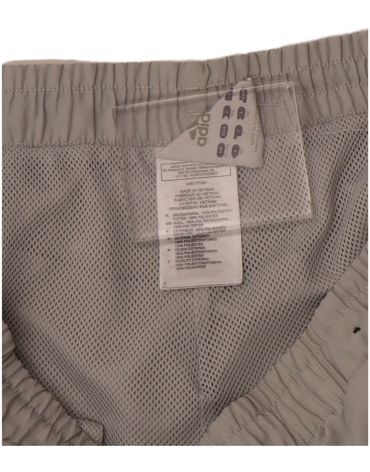 Adidas Mens Tracksuit Trousers UK 42/44 Large  Grey Polyester