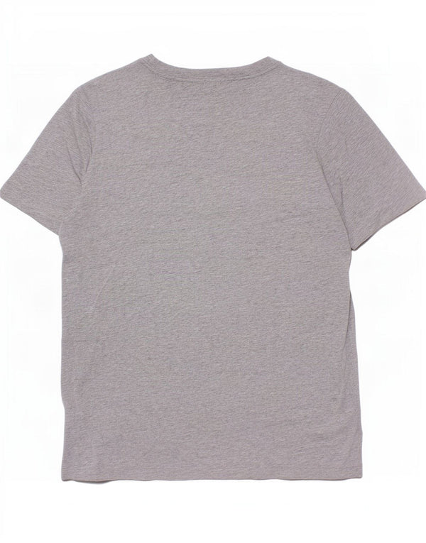 Adidas Boys Graphic T-Shirt Top 13-14 Years Grey Cotton