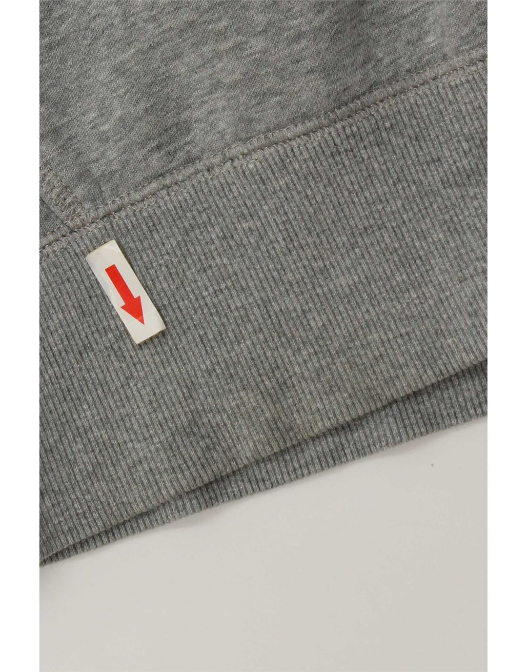 Nike Mens Zip Hoodie Sweater Medium Grey Flecked Cotton