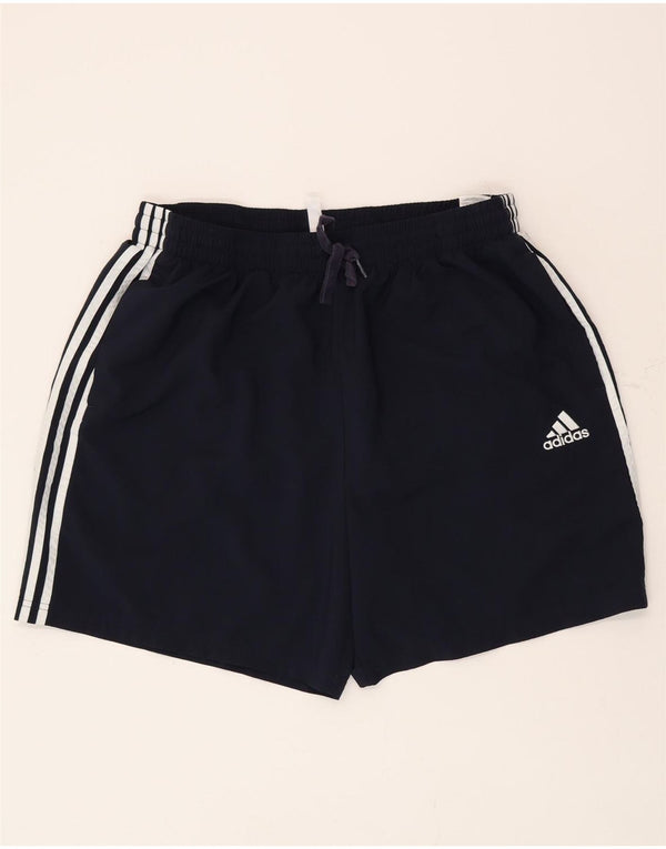 Adidas Mens Sport Shorts 2XL Navy Blue Polyester