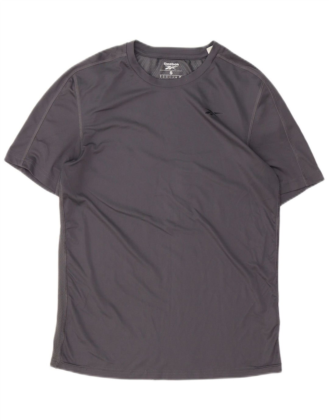 Reebok Mens T-Shirt Top Small Grey
