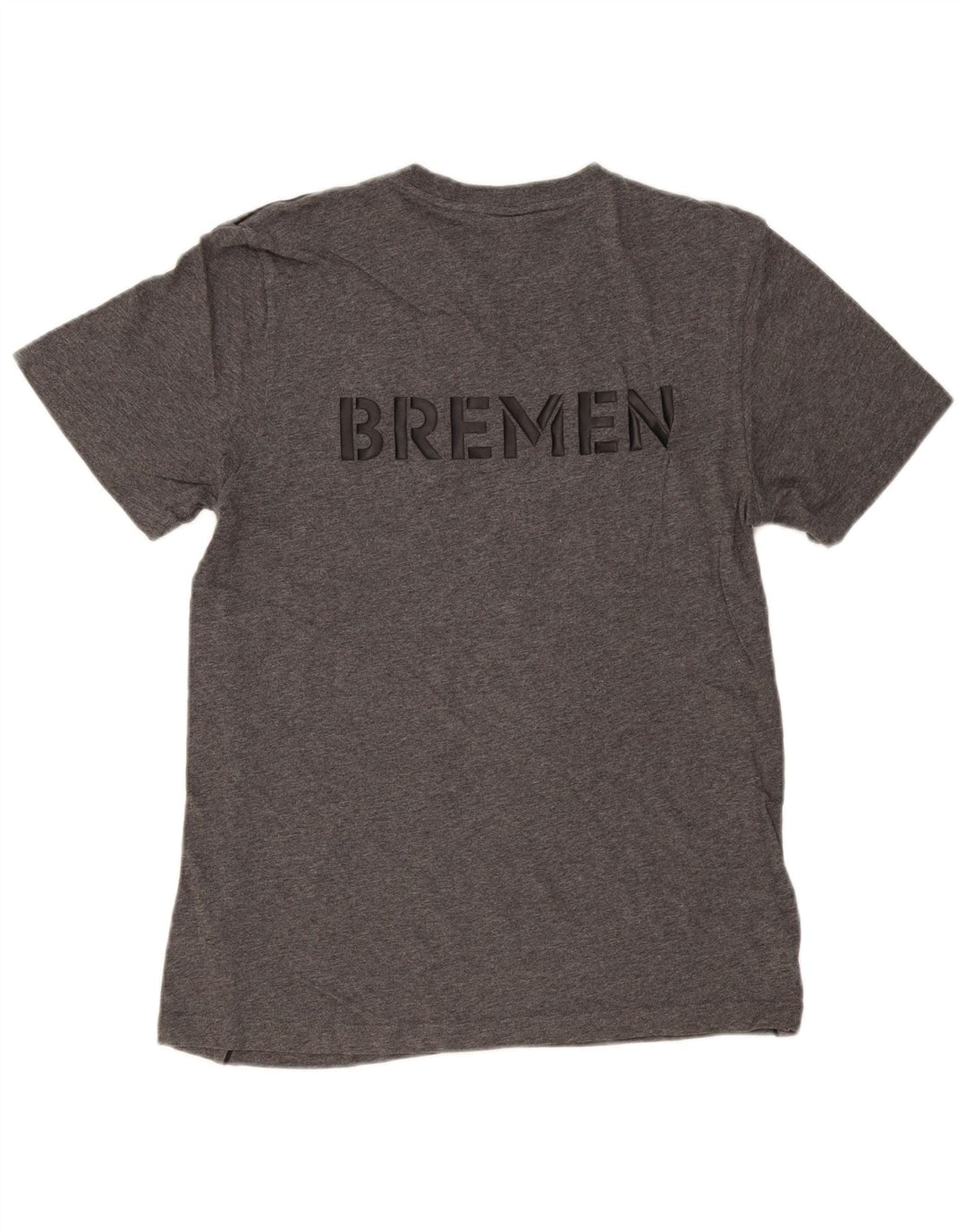 ADIDAS Mens Graphic T-Shirt Top Small Grey Cotton