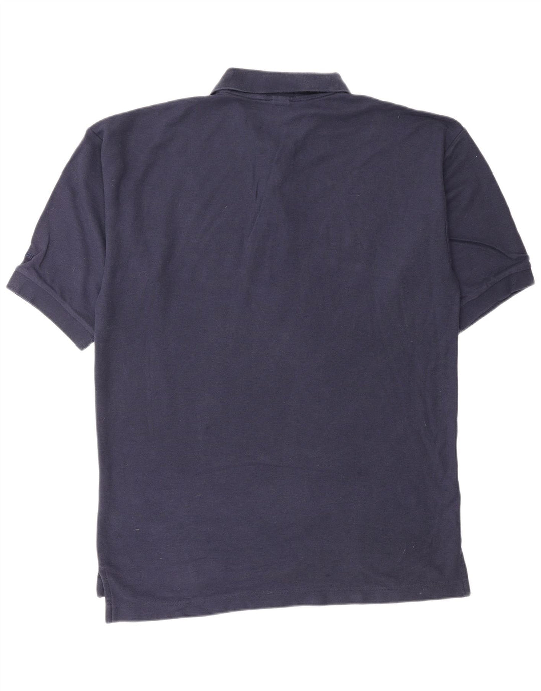 FILA Mens Polo Shirt Large Navy Blue Cotton