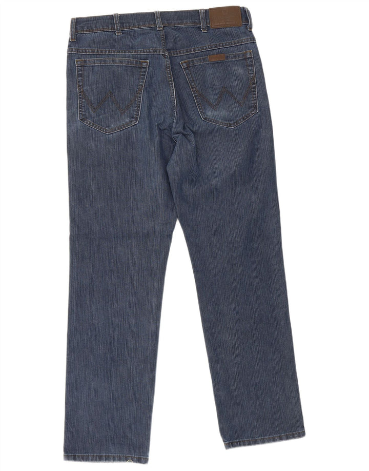 Wrangler Mens Straight Jeans W32 L30 Blue