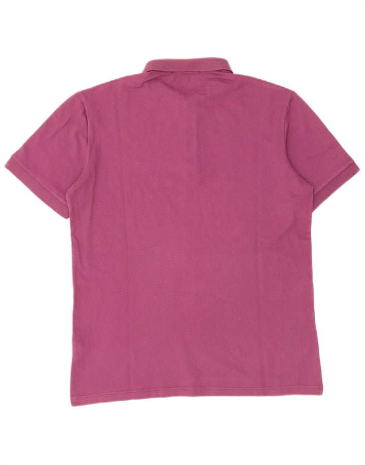 Fred Perry Mens Light and Stretch Polo Shirt Medium Pink Cotton