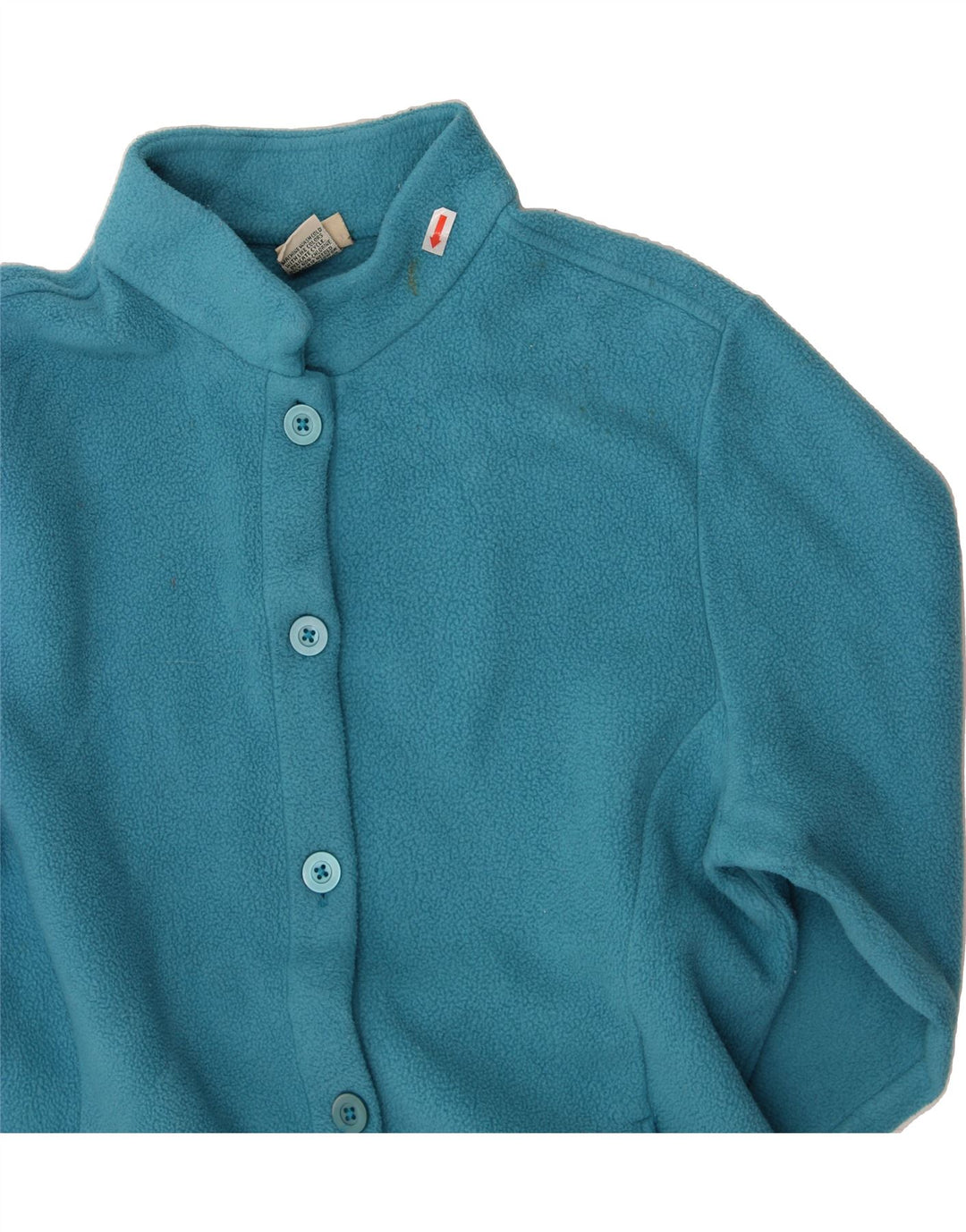 L.L.BEAN Womens Fleece Jacket UK 12 Medium Blue Polyester Vintage L.L.Bean and Second-Hand L.L.Bean from Messina Hembry 