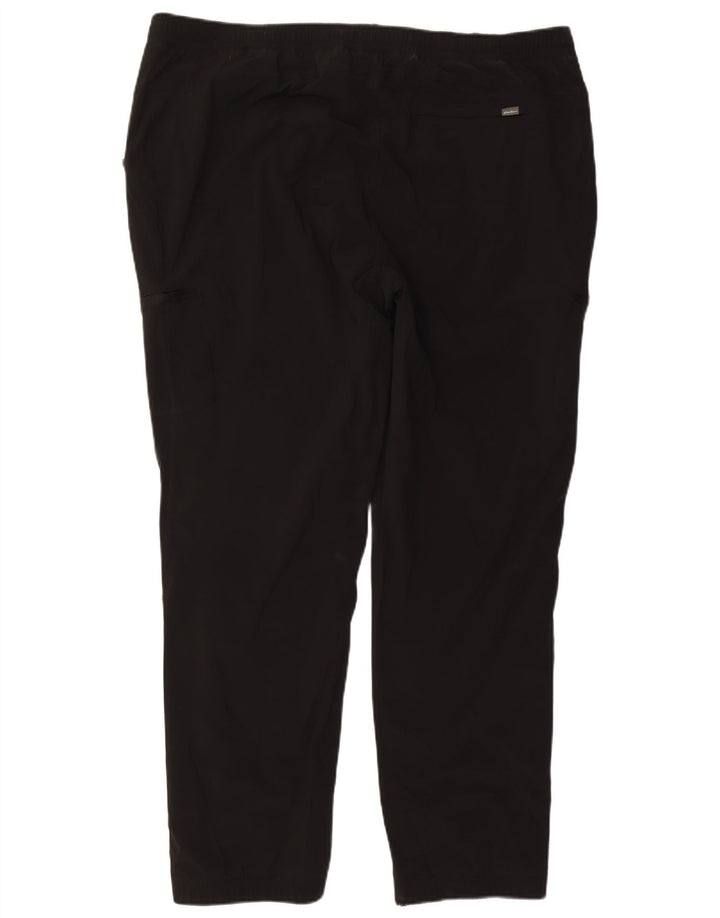 EDDIE BAUER Womens Cargo Tracksuit Trousers US 22 3XL Black Polyester