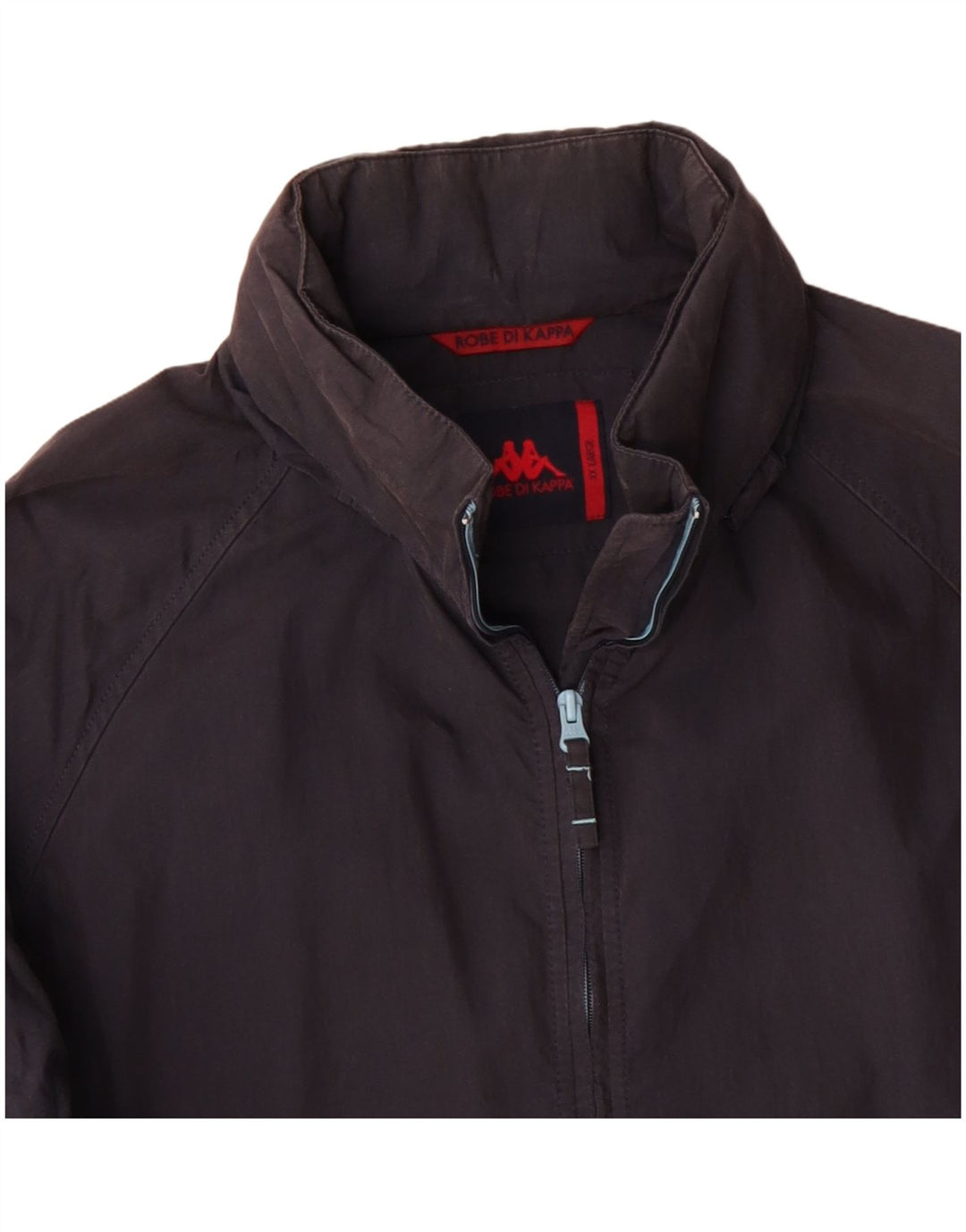 Kappa Mens Bomber Jacket UK 44 2XL Navy Blue Cotton