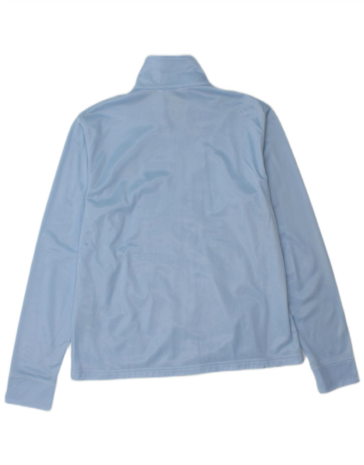 Diadora Womens Tracksuit Top Jacket UK 18 XL Blue Polyester