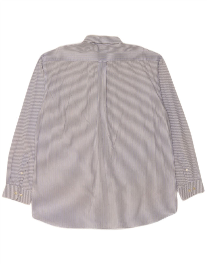 GANT Mens Regular Fit Shirt XL Blue Pinstripe Cotton