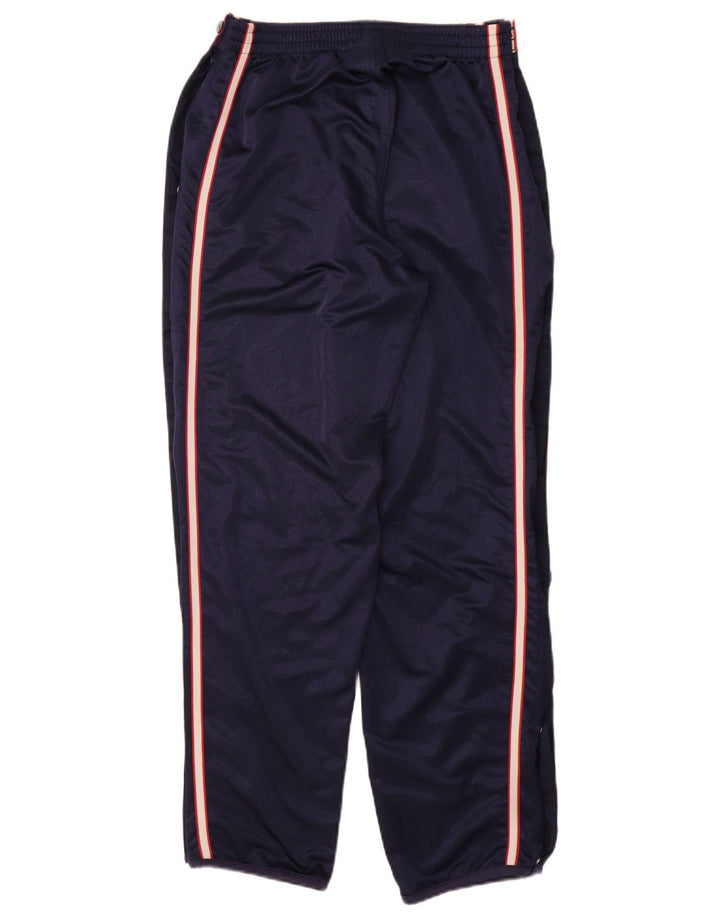 Adidas Mens Tracksuit Trousers Small Navy Blue Polyester