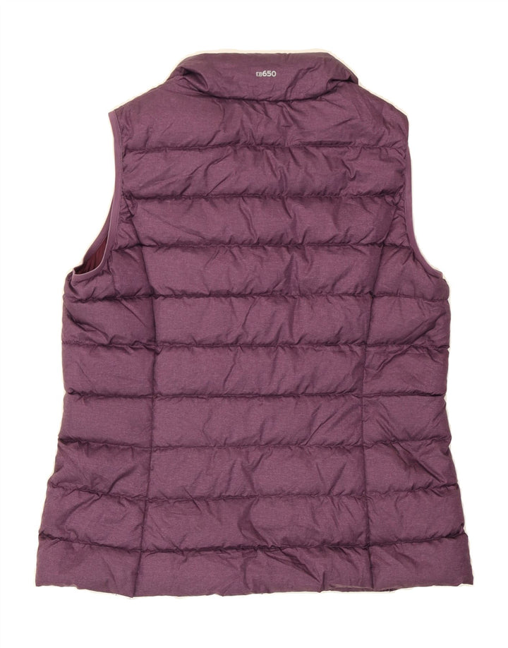 EDDIE BAUER Womens Padded Gilet UK 14 Large Purple Polyester Vintage Eddie Bauer and Second-Hand Eddie Bauer from Messina Hembry 