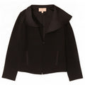Fenn Wright Manson Womens 1 Button Blazer Jacket UK 10 Small Black