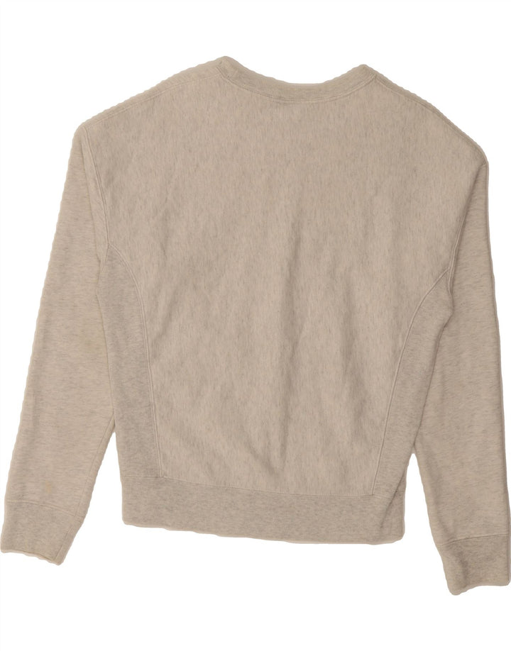 CHAMPION Womens Sweatshirt Jumper UK 10 Small Grey Cotton Vintage Champion and Second-Hand Champion from Messina Hembry 