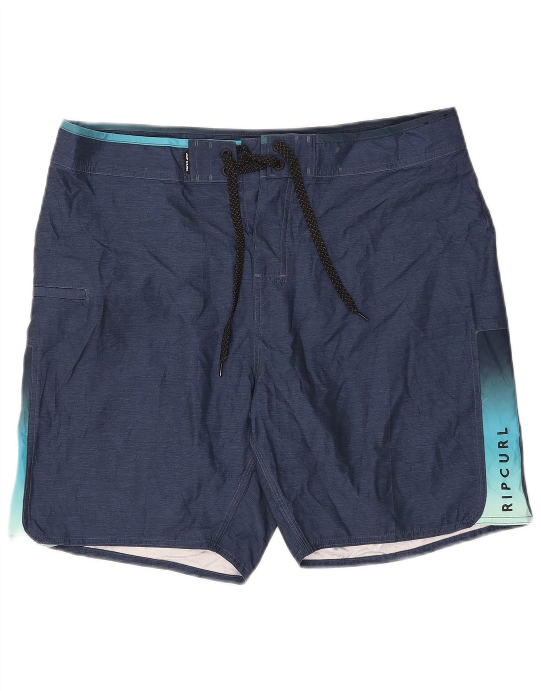 Rip Curl Mens Swimming Shorts Large  Navy Blue Colourblock Polyester