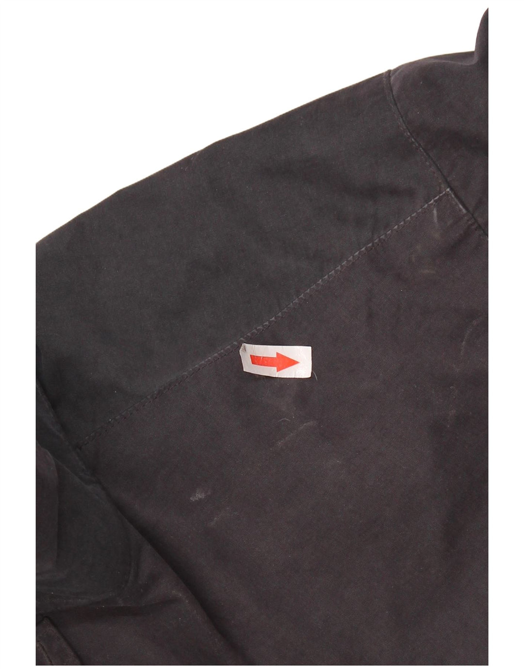 Nautica Mens Windbreaker Jacket UK 42 XL Black Polyester