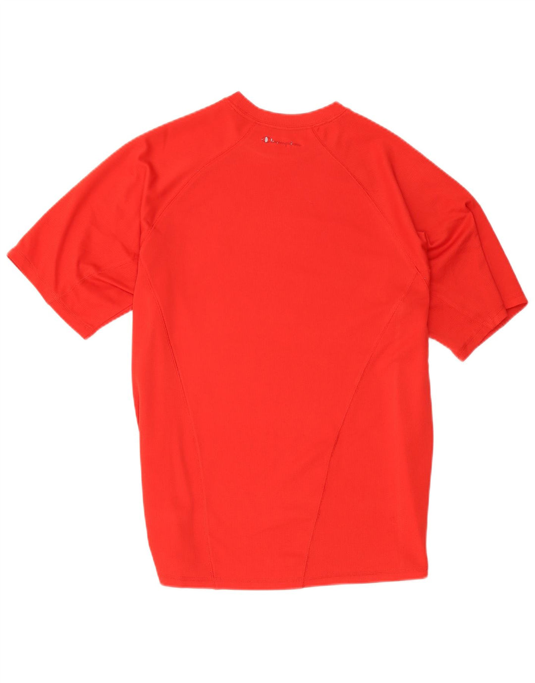Champion Mens T-Shirt Top Large Red Polyester