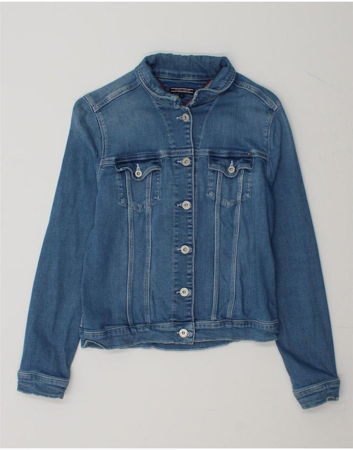 TOMMY HILFIGER Womens Denim Jacket US 4 XS Blue Cotton Vintage Tommy Hilfiger and Second-Hand Tommy Hilfiger from Messina Hembry 