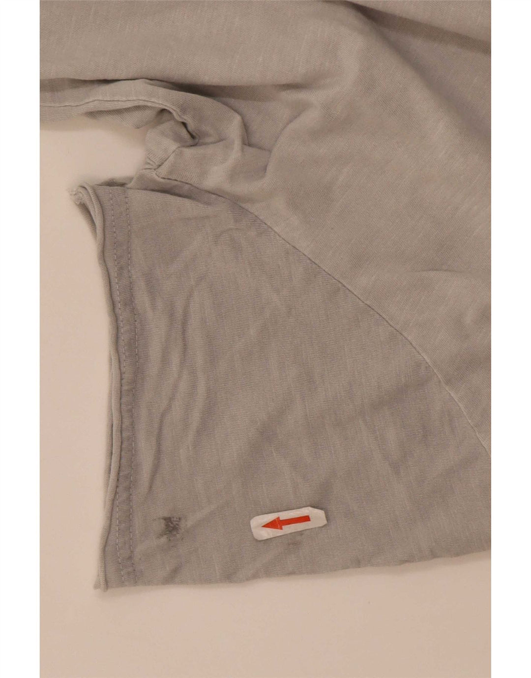 Gaudi Mens Graphic T-Shirt Top Medium Grey Cotton