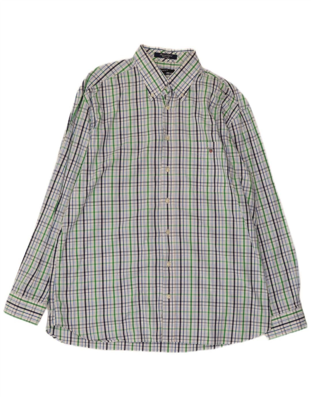 GANT Mens Regular Fit Shirt XL Multicoloured Check Cotton