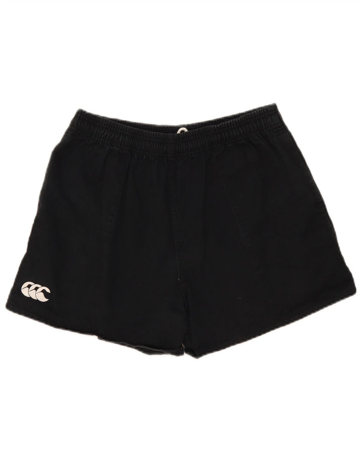 Canterbury Mens Sport Shorts Large Black Cotton