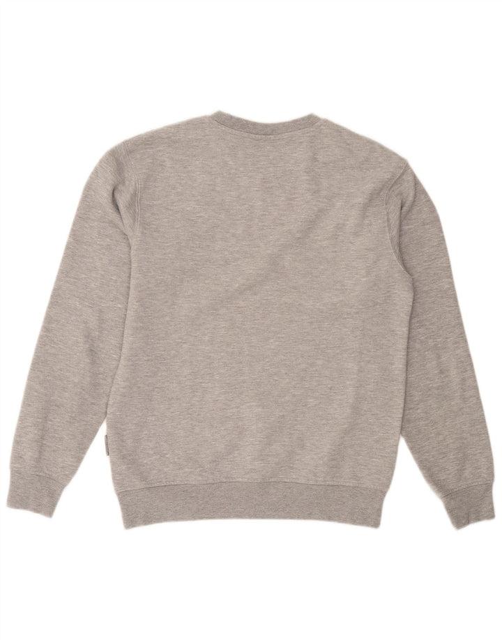 Cropp Mens Graphic Regular Fit Sweatshirt Jumper Small Grey Cotton
