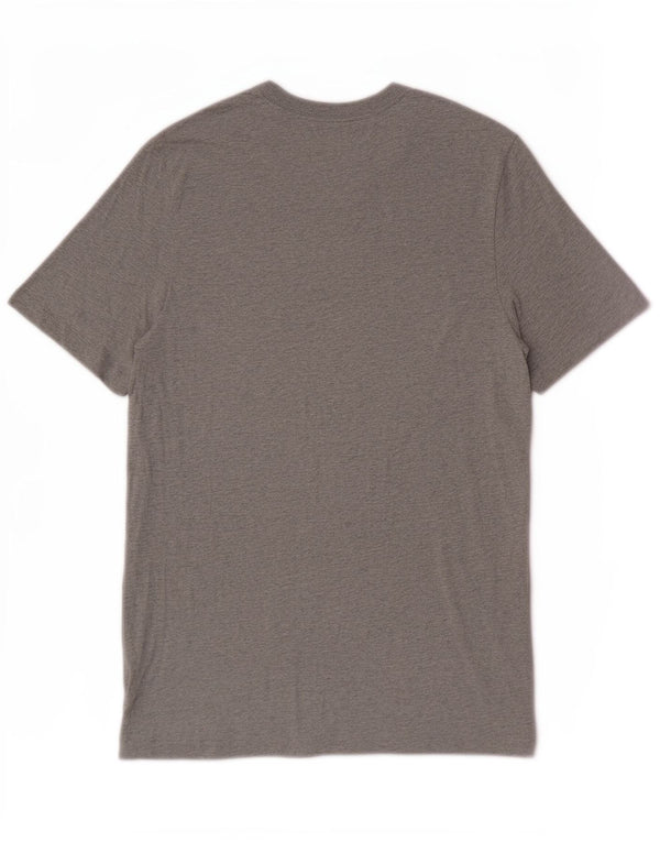 Nike Mens T-Shirt Top Medium Grey Flecked Cotton