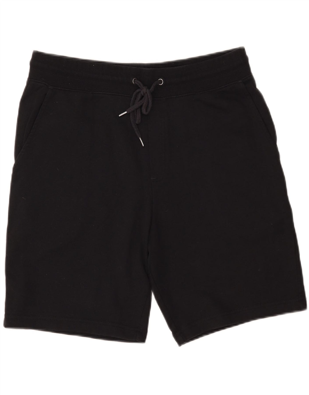 MARKS & SPENCER Mens Regular Fit Sport Shorts Medium Black Cotton
