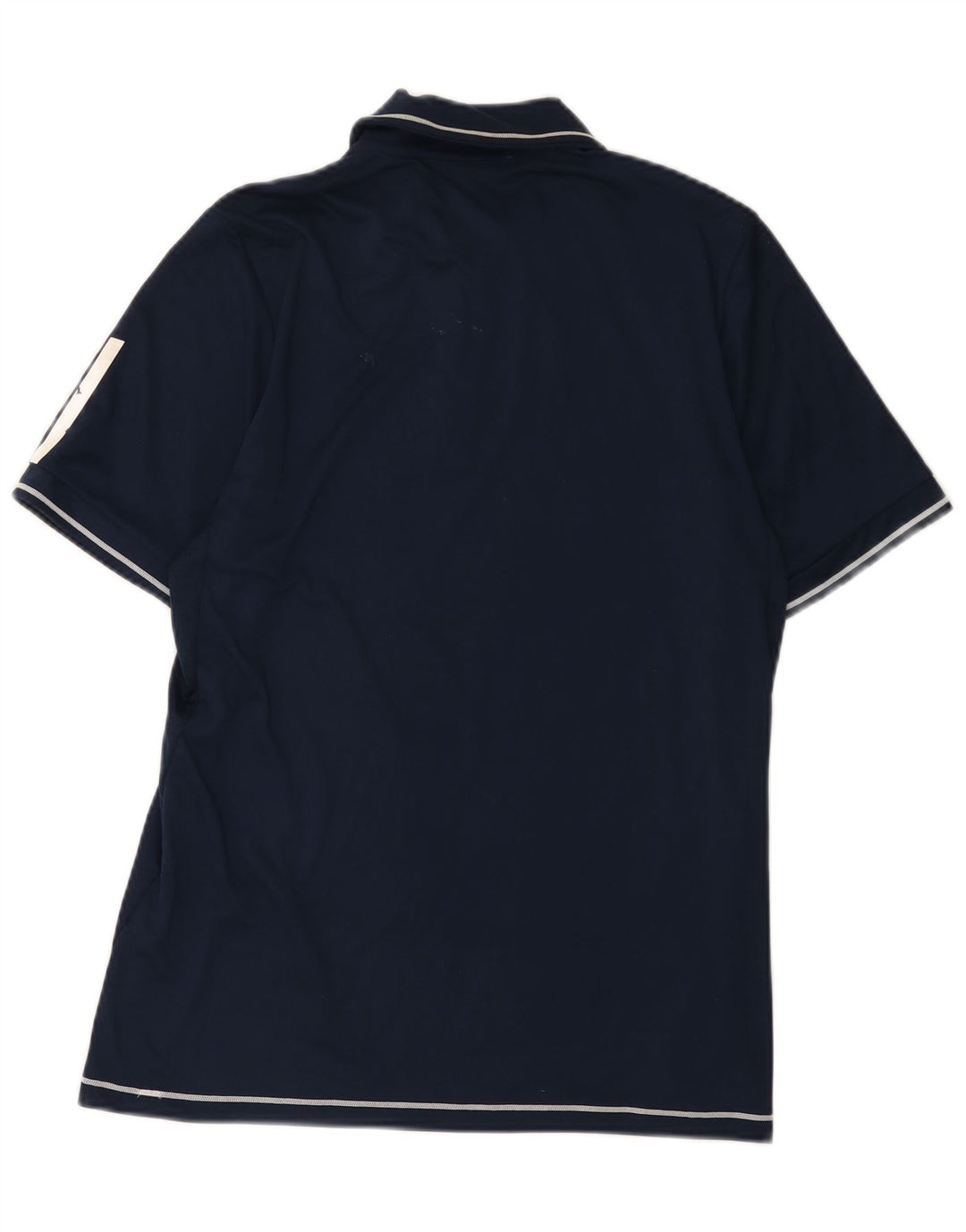 Adidas Mens Climacool Polo Shirt Small Navy Blue Polyester