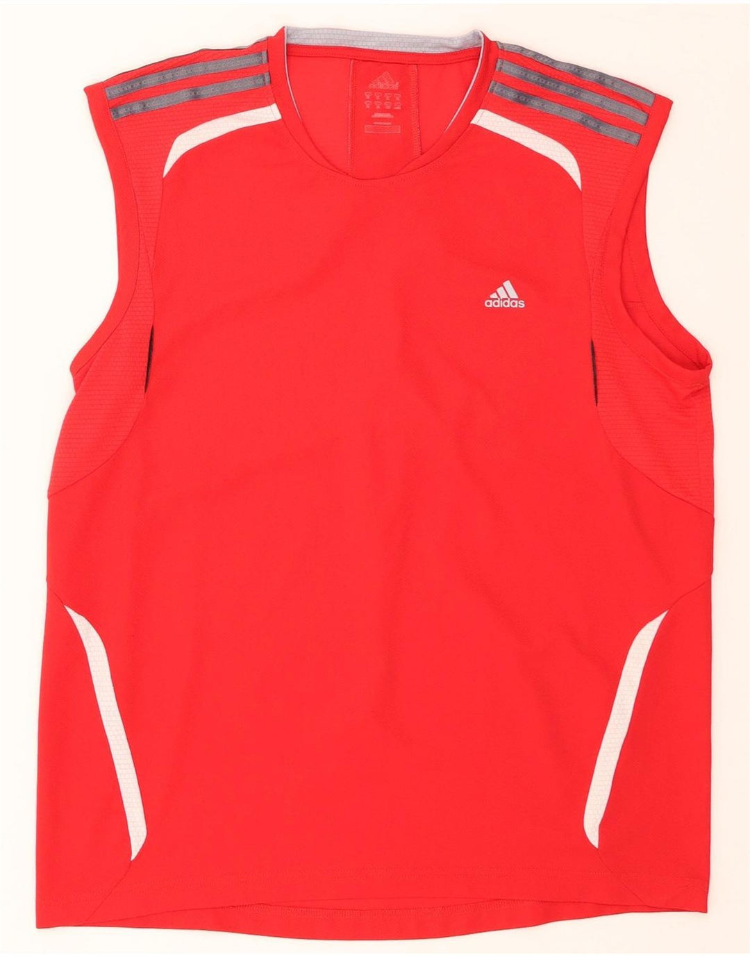 ADIDAS Mens Climacool Vest Top XL Red