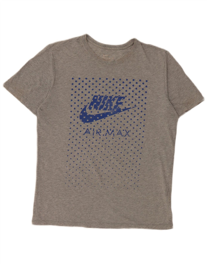 Nike Mens Air Max Graphic T-Shirt Top Medium Grey Cotton
