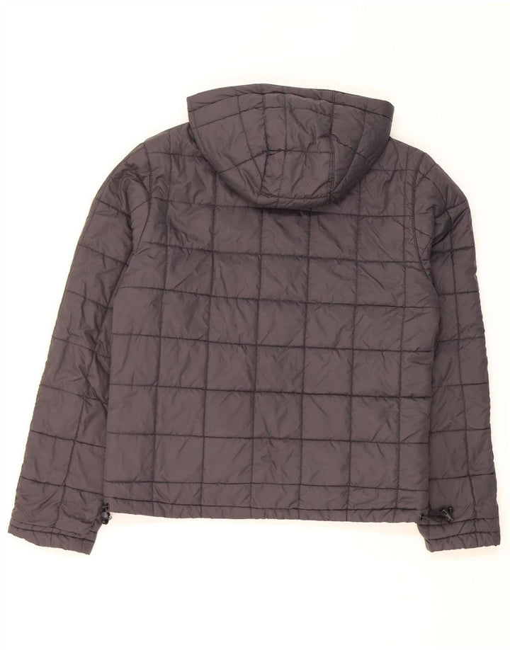 North Sails Mens Hooded Reversible Padded Jacket UK 36 Small Black