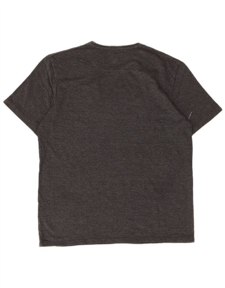 Cos Mens T-Shirt Top Medium Grey Cotton