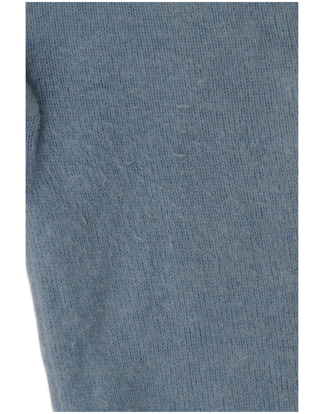 Massimo Dutti Mens V-Neck Jumper Sweater Small Blue