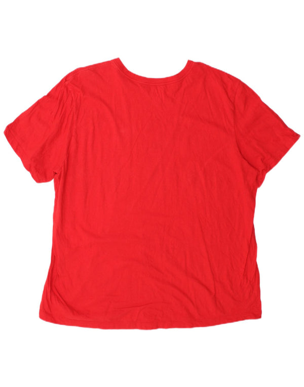 Nike Mens Graphic T-Shirt Top 2XL Red
