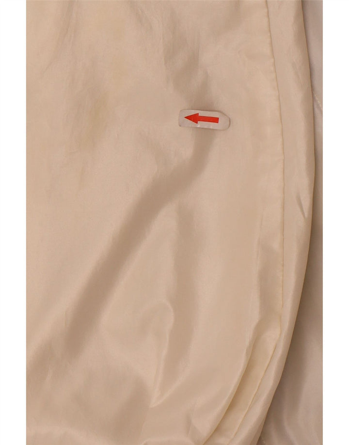 Vintage Womens Raincoat UK 14 Medium White