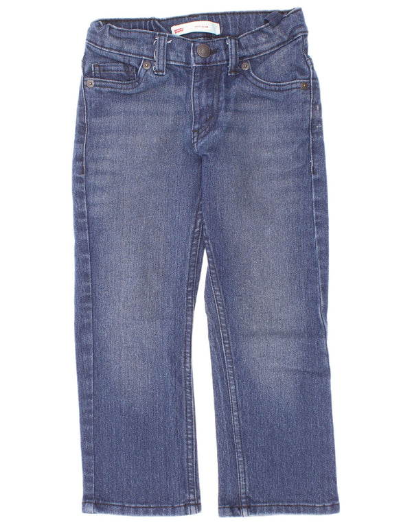 Levi's Boys 511 Slim Jeans 3-4 Years W20 L18 Blue Cotton