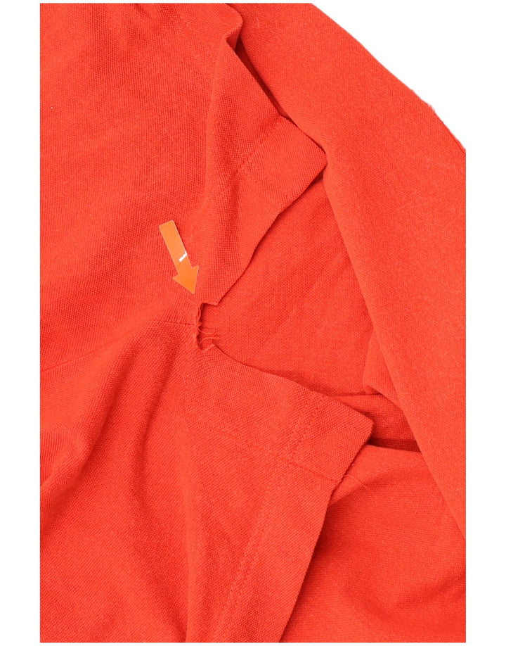 FILA Mens Graphic T-Shirt Top Medium Red Colourblock