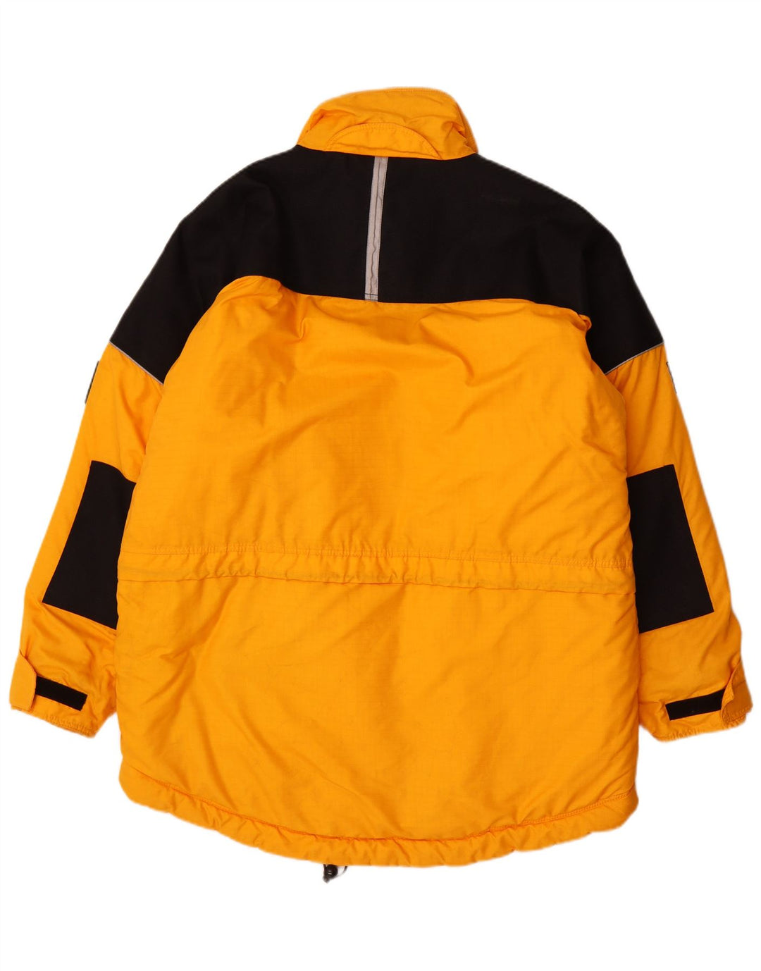 RUCANOR Mens Loose Fit Padded Jacket UK 48 Medium Yellow Colourblock