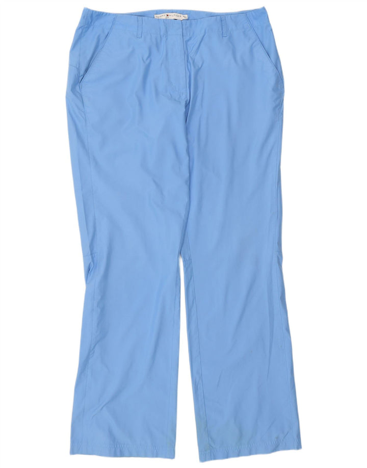 Tommy Hilfiger Womens Golf Bootcut Chino Trousers XL W36 L31 Blue Polyester