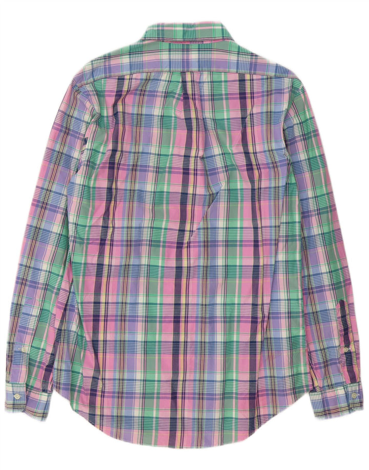 Polo Ralph Lauren Mens Custom Fit Shirt Medium Multicoloured Check Cotton