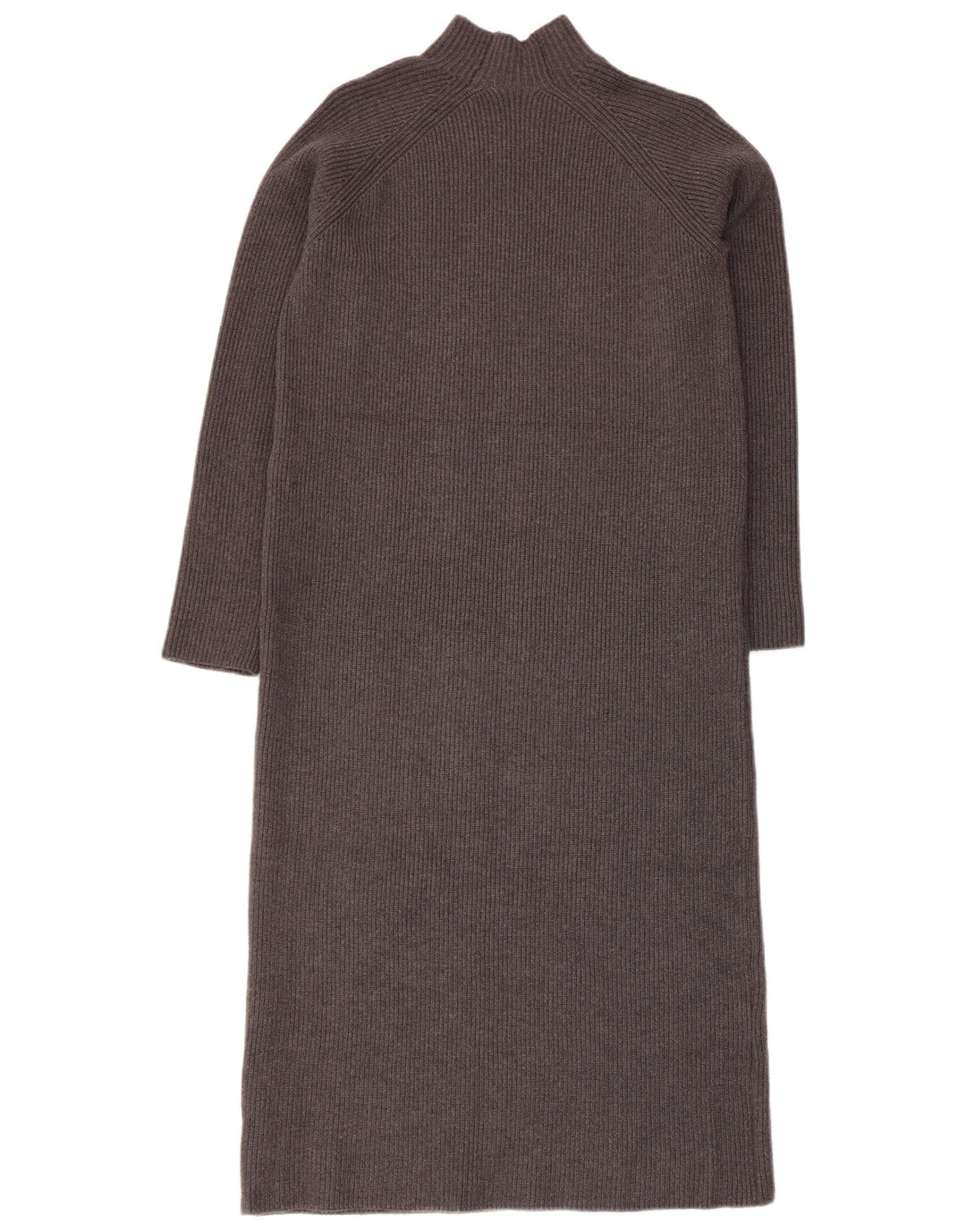 Zara Womens Jumper Dress UK 10 Small Grey