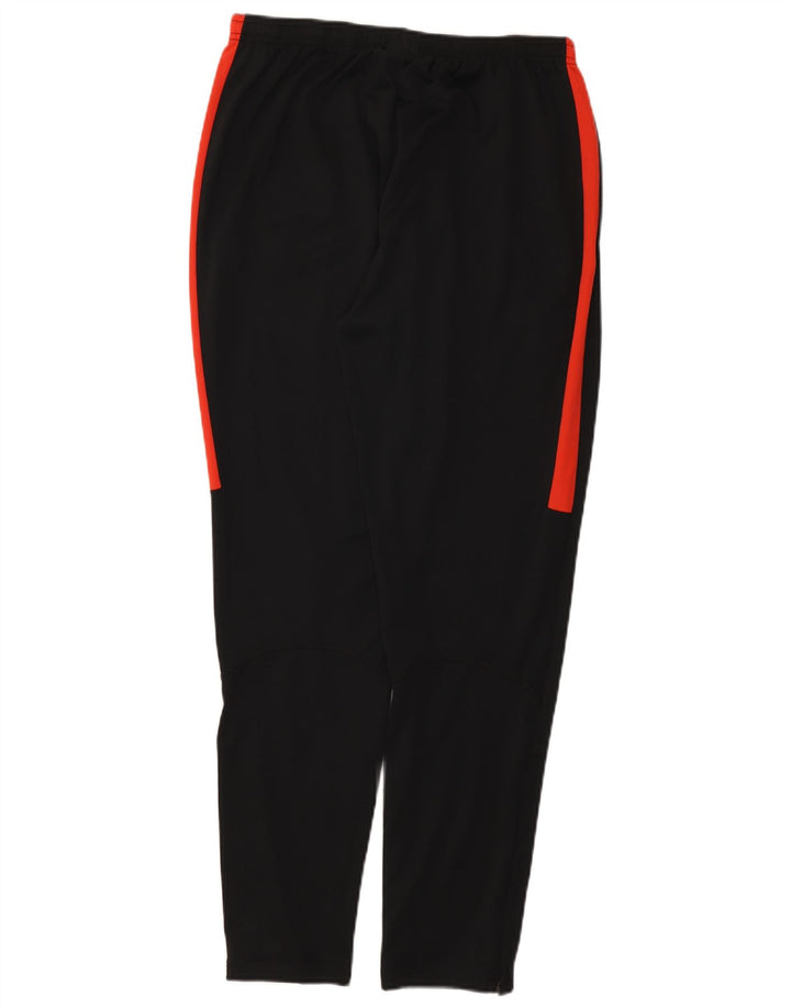 Nike Mens Dri Fit Tracksuit Trousers Large Black Colourblock Polyester